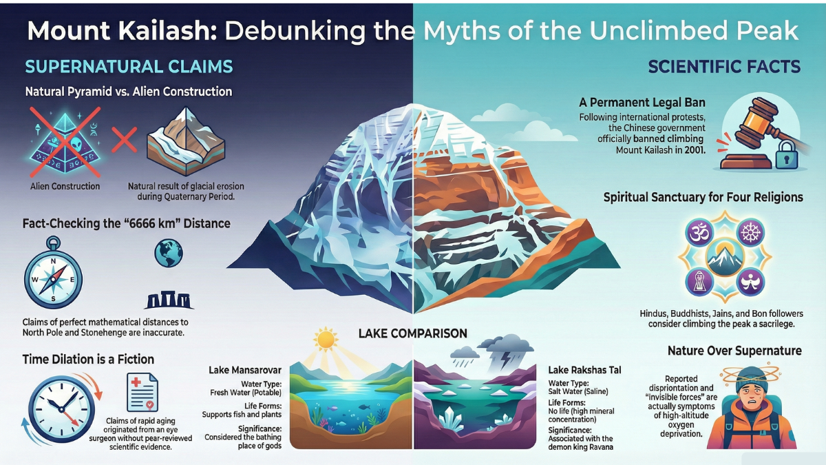 Mount Kailash Myths Versus Facts