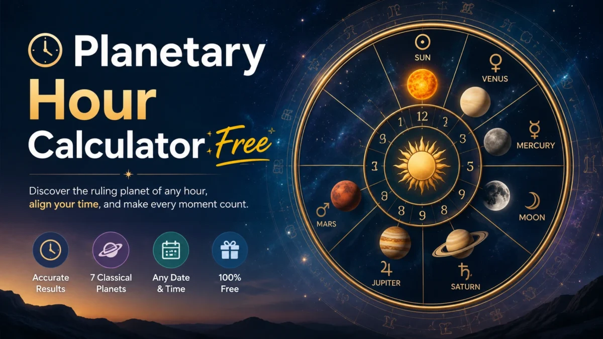 planetary hour calculator free