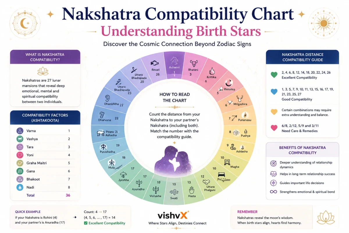 Nakshatra Compatibility Chart