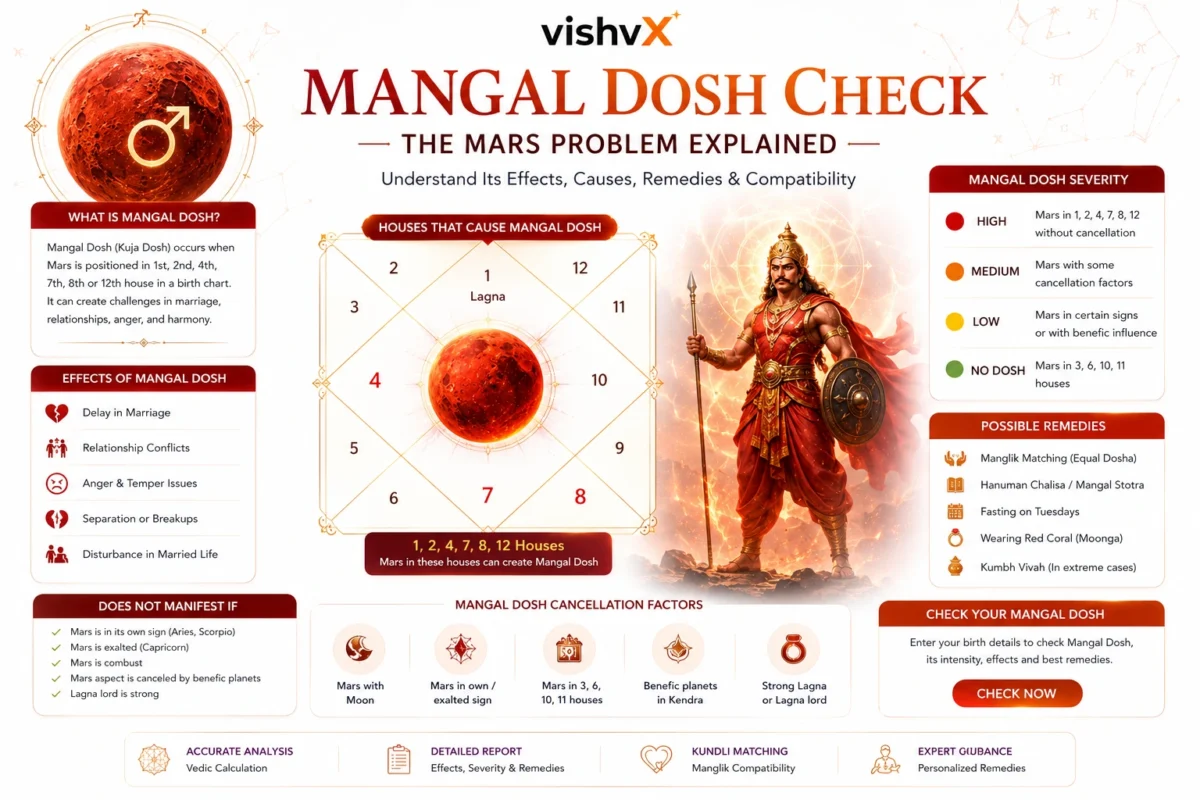 Mangal Dosh Check